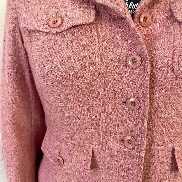 Rose Wool Blazer - Picture 3 of 10